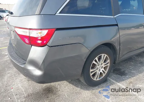 2012 Honda Odyssey Ex из США, поврежденный, VIN 5FNRL5H49CB503017